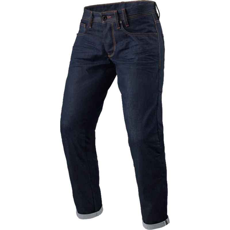 Revit Lewis Selvedge TF Σκούρο μπλε κρουαζέ τζιν μοτοσικλέτας