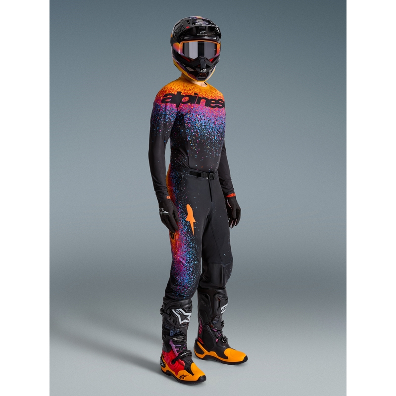 Παντελόνι Alpinestars Supertech Limited Edition Black Hole Motocross - Μαύρο