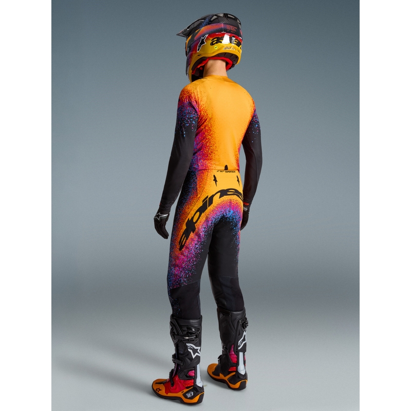 Παντελόνι Alpinestars Supertech Limited Edition Black Hole Motocross - Μαύρο