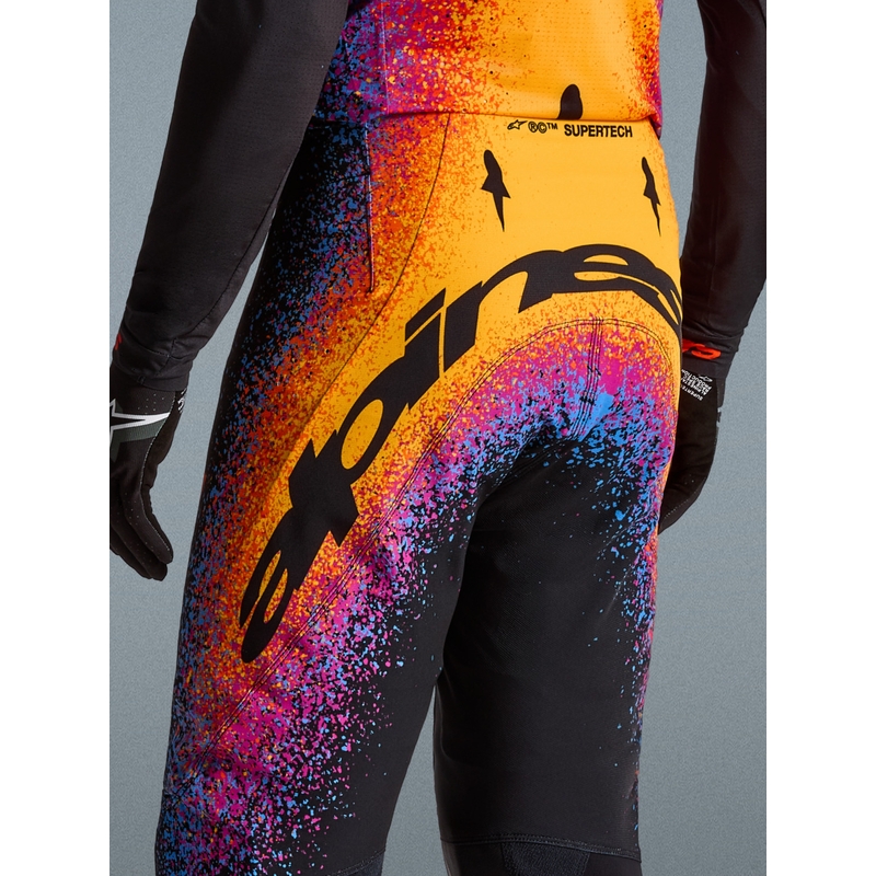 Παντελόνι Alpinestars Supertech Limited Edition Black Hole Motocross - Μαύρο