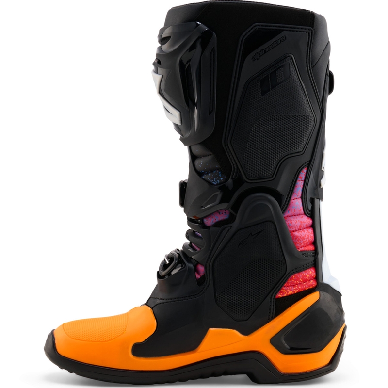 Μπότες μοτοσικλέτας Alpinestars Tech 10 Limited Edition Black Hole σε μαύρο χρώμα