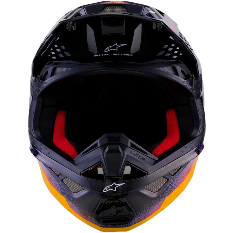 Κράνος motocross περιορισμένης έκδοσης Alpinestars Supertech S-M10 Black Hole μαύρου χρώματος