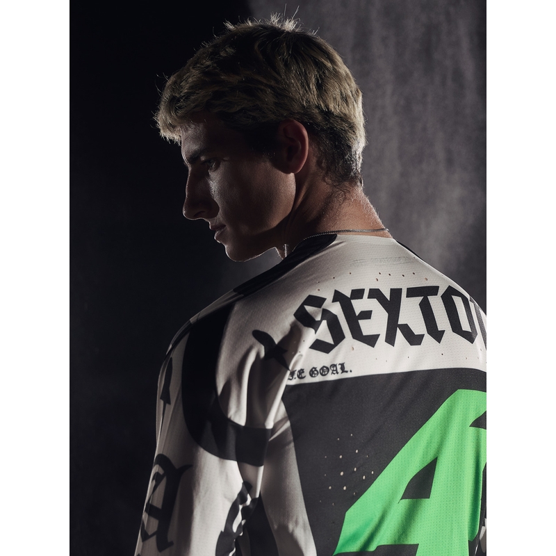 Φανέλα motocross περιορισμένης έκδοσης Alpinestars Techstar Wolf Dust σε μαύρο χρώμα