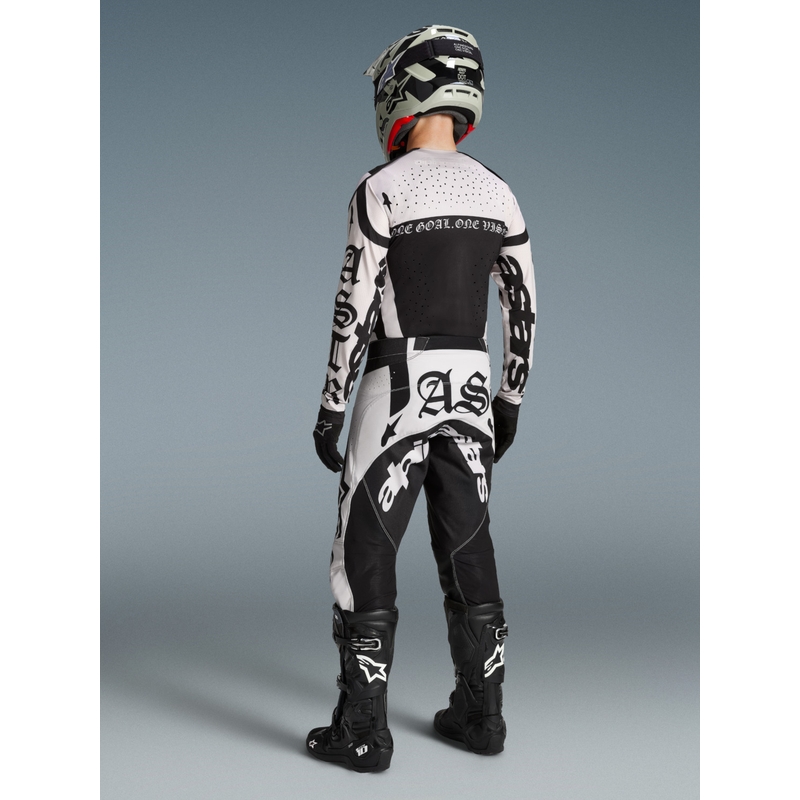 Φανέλα motocross περιορισμένης έκδοσης Alpinestars Techstar Wolf Dust σε μαύρο χρώμα