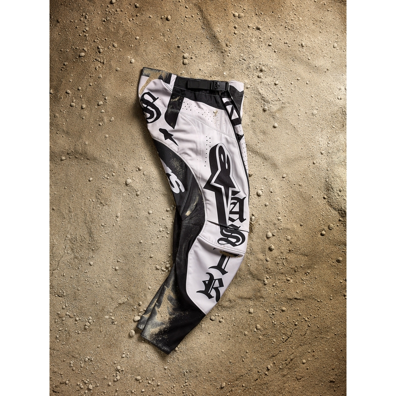 Παντελόνι motocross περιορισμένης έκδοσης Alpinestars Techstar Wolf Dust, μαύρο-άμμος