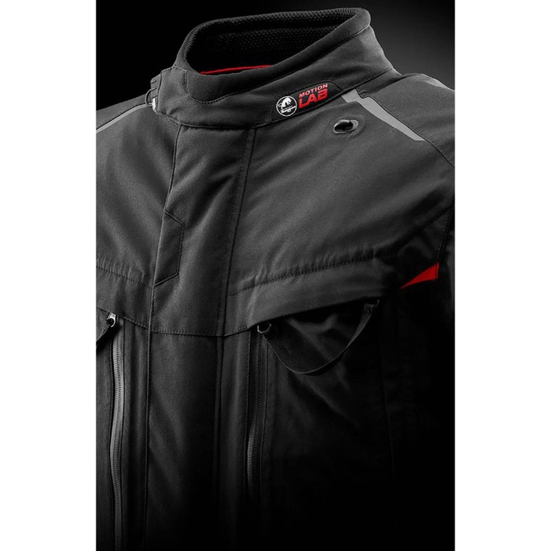 Μπουφάν μοτοσικλέτας Furygan CHALLENGER 3C PRIMALOFT® μαύρο-κόκκινο