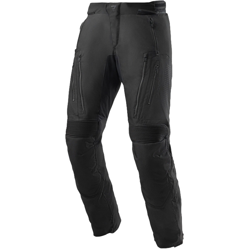 Μαύρο cropped παντελόνι μοτοσικλέτας Rebelhorn Hiker IV