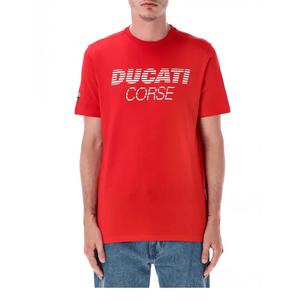 T-shirt Ducati Corse κόκκινο