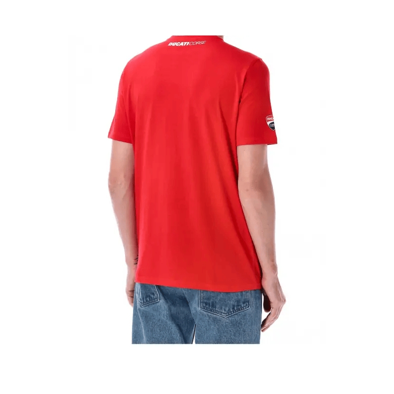 T-shirt Ducati Corse κόκκινο