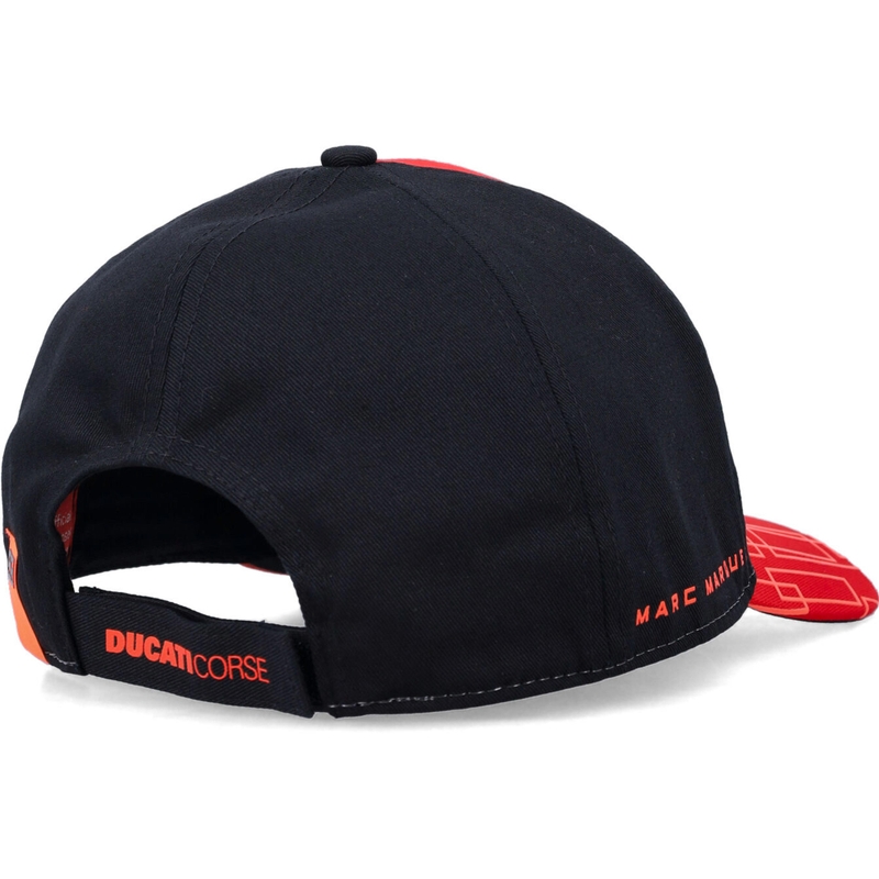 Καπέλο Ducati Corse Marc Marquez 93 Box Logo μαύρο-κόκκινο