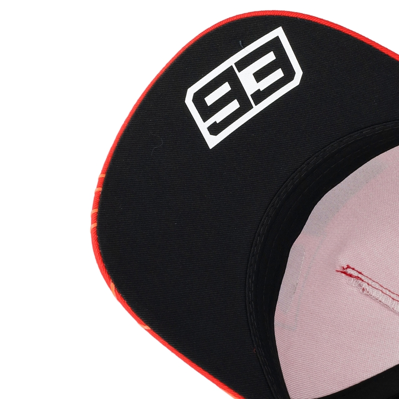 Καπέλο Ducati Corse Marc Marquez 93 Box Logo μαύρο-κόκκινο