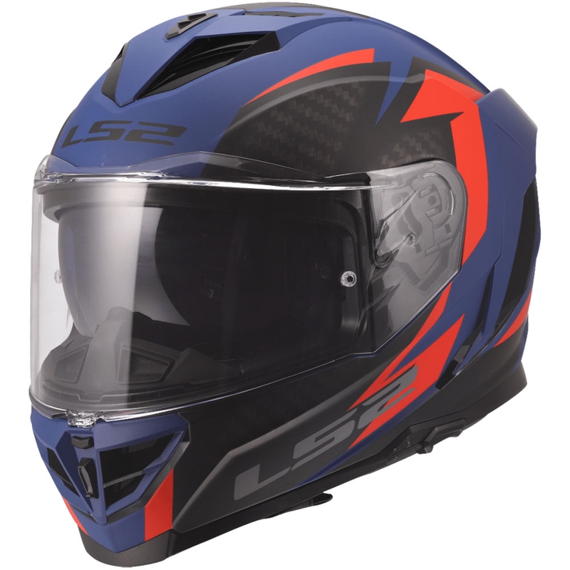 Κράνος μοτοσικλέτας full face LS2 FF818 Storm III Dynamo μπλε-κόκκινο