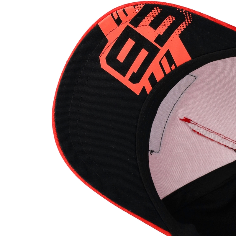 Παιδικό καπέλο Ducati Marc Marquez Baseball 93 Patch μαύρο-κόκκινο