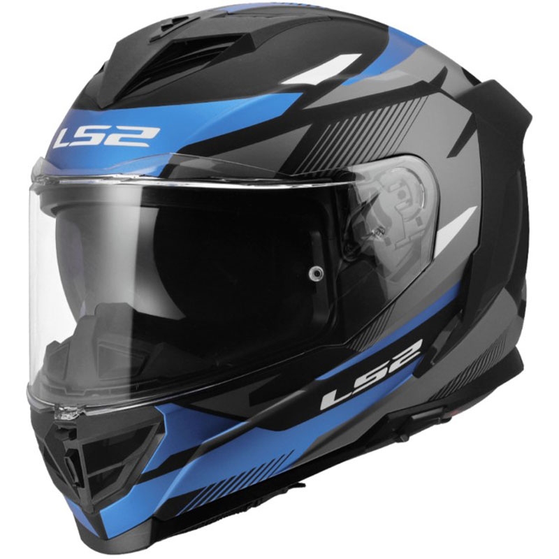 Κράνος μοτοσικλέτας full face LS2 FF818 Storm III Komai μαύρο-μπλε