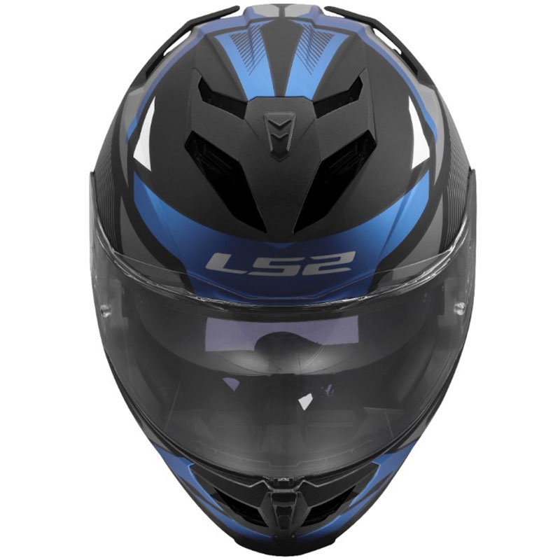 Κράνος μοτοσικλέτας full face LS2 FF818 Storm III Komai μαύρο-μπλε