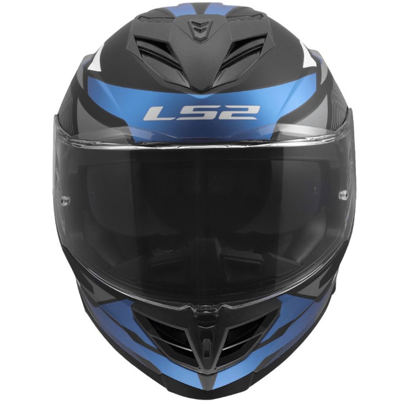 Κράνος μοτοσικλέτας full face LS2 FF818 Storm III Komai μαύρο-μπλε