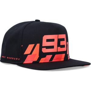 Καπέλο Ducati Marc Marquez Flat Cap 93 Red Rectangles Black