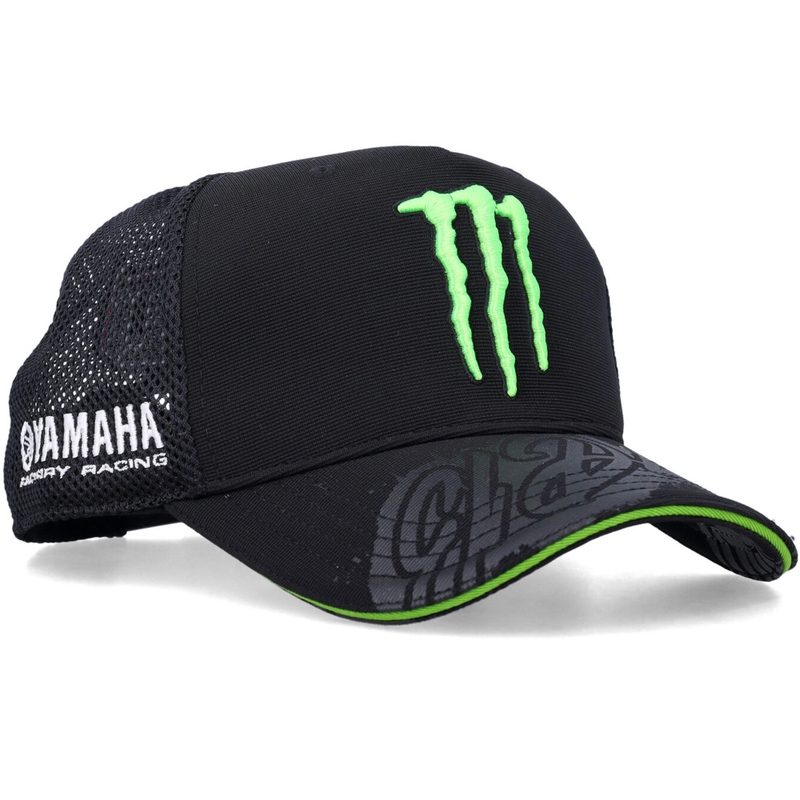 Καπέλο χορηγού Yamaha Monster Fabio Quartararo μαύρο