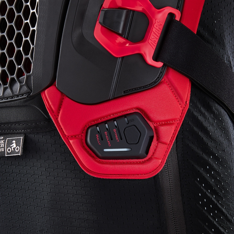 Γιλέκο μοτοσικλέτας με αερόσακο Alpinestars TECH-AIR®OFF-ROAD system μαύρο-κόκκινο