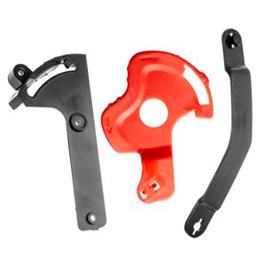 Μηχανισμός σκίαστρου ηλίου για κράνη μοτοσικλέτας Cassida Tour σε μαύρο χρώμα