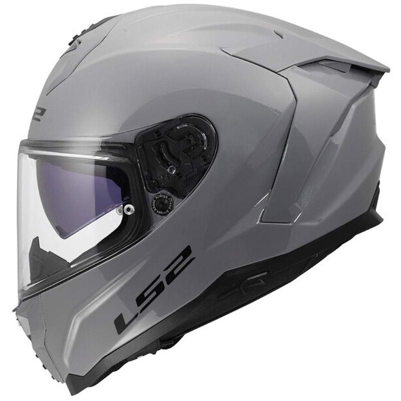 Κράνος μοτοσικλέτας full face LS2 FF817 Challenger II Μονόχρωμο γυαλιστερό γκρι