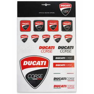 Αυτοκόλλητα Ducati Corse Big Sticker Set πολύχρωμα