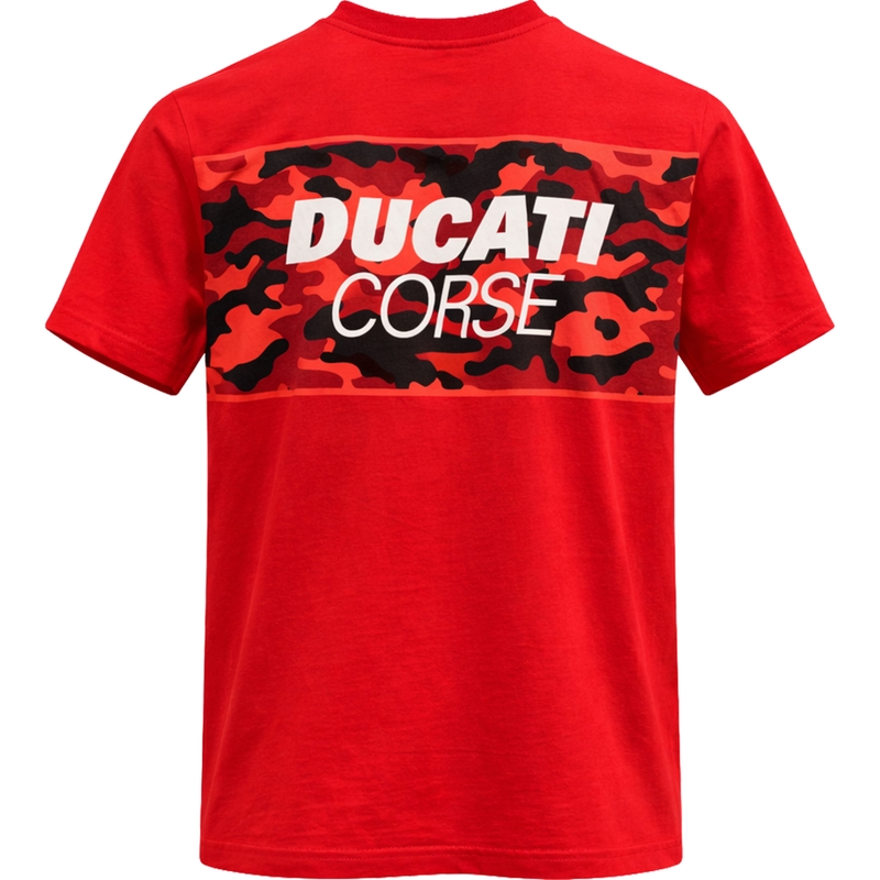 Μπλούζα Ducati Corse CAMU κόκκινη