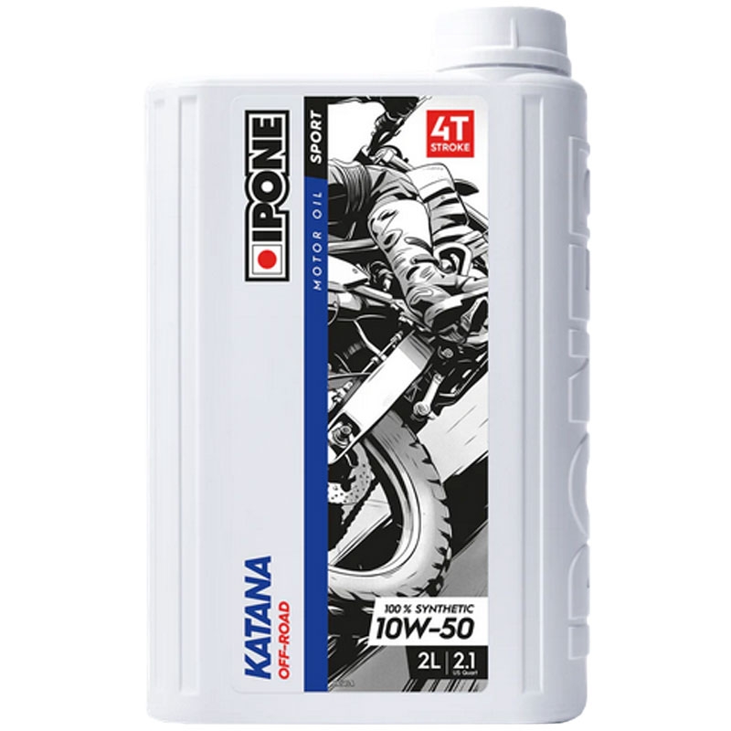 Λάδι κινητήρα σιλικόνης Ipone Katana Off Road 10W50 2 λίτρα
