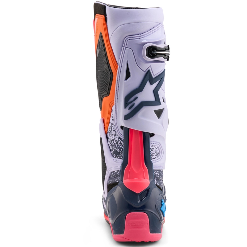 Μπότες Motocross Alpinestars TECH 10 Limited Edition Records σε μαύρο χρώμα