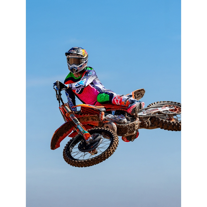 Μπότες Motocross Alpinestars TECH 10 Limited Edition Records σε μαύρο χρώμα