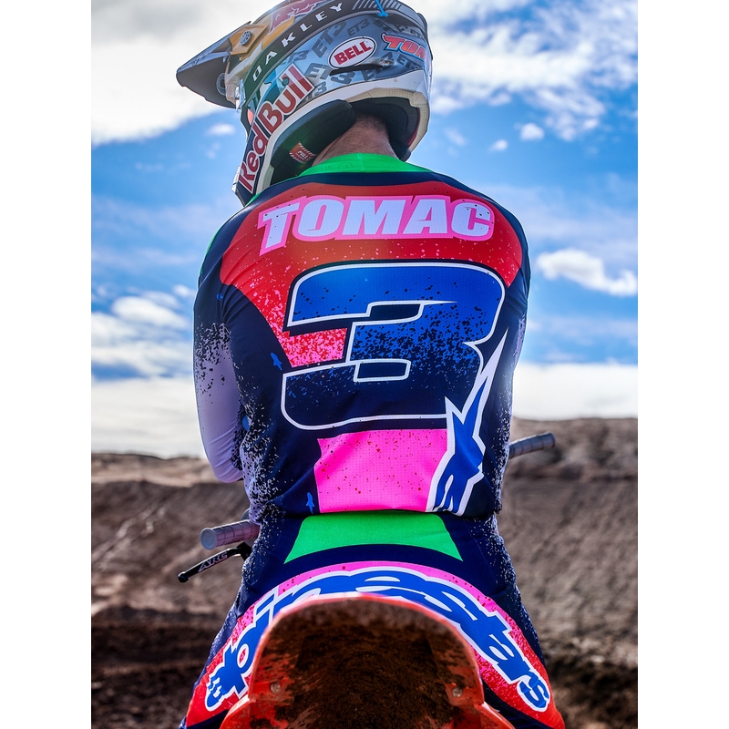 Φανέλα Alpinestars Supertech Limited Edition Records Motocross - Γκρι