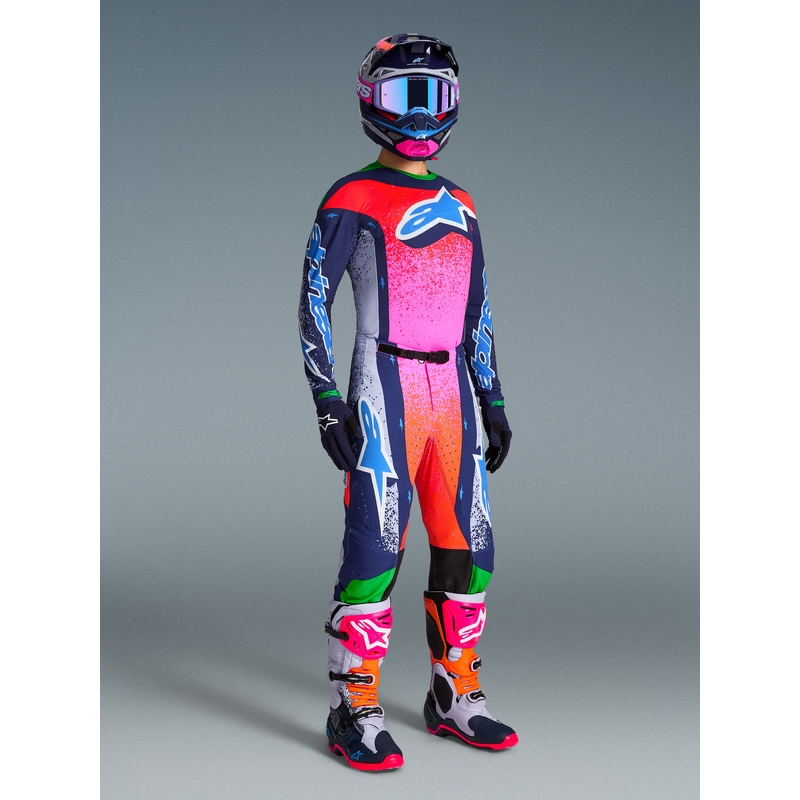 Φανέλα Alpinestars Supertech Limited Edition Records Motocross - Γκρι