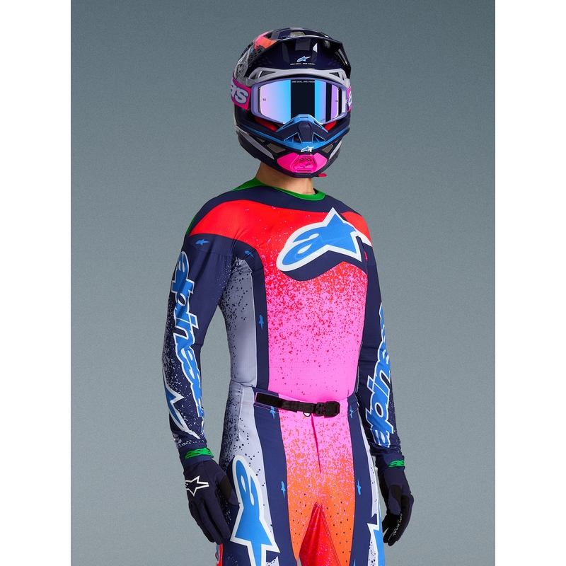 Φανέλα Alpinestars Supertech Limited Edition Records Motocross - Γκρι