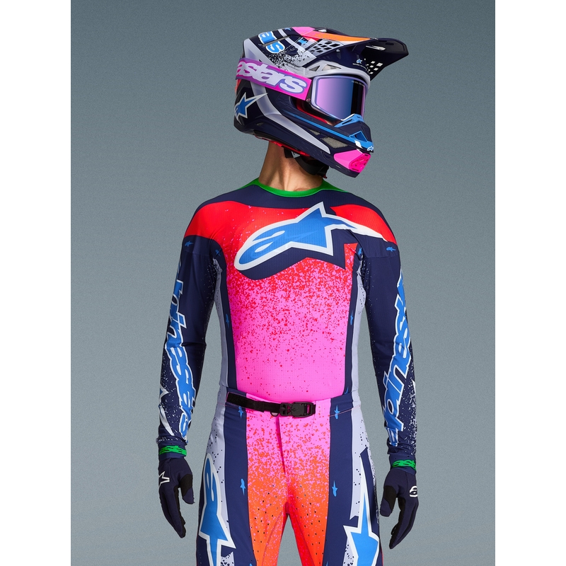 Φανέλα Alpinestars Supertech Limited Edition Records Motocross - Γκρι
