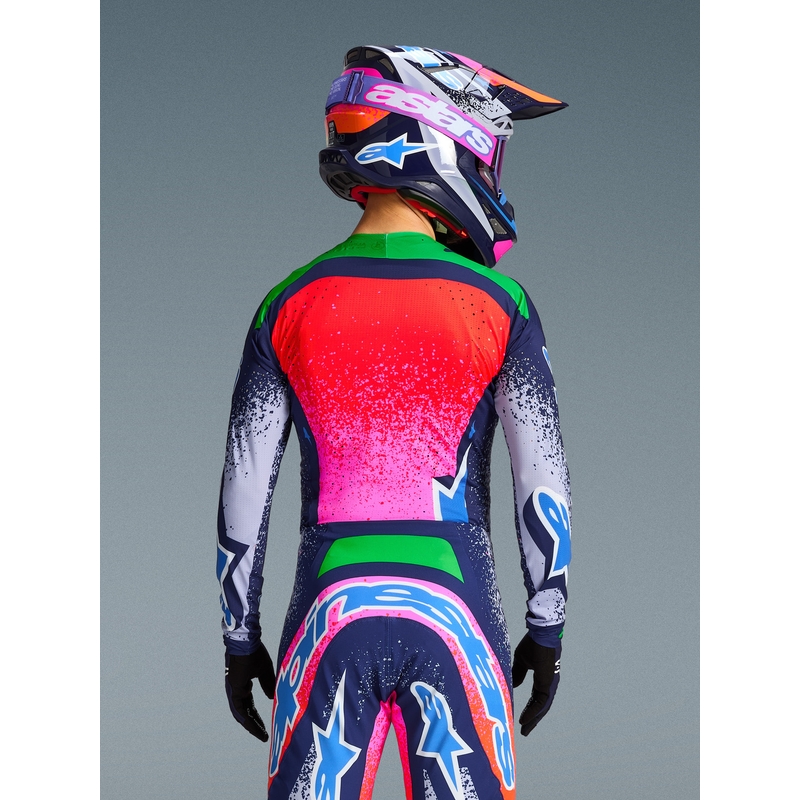 Φανέλα Alpinestars Supertech Limited Edition Records Motocross - Γκρι