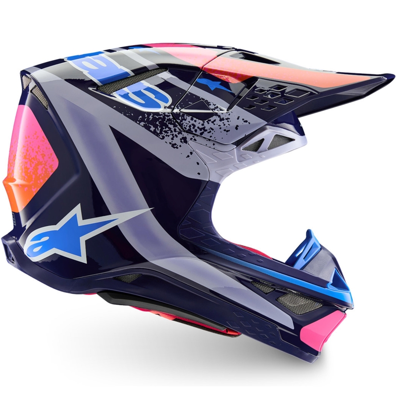 Κράνος Alpinestars Supertech S-M10 Limited Edition Records Motocross Γκρι