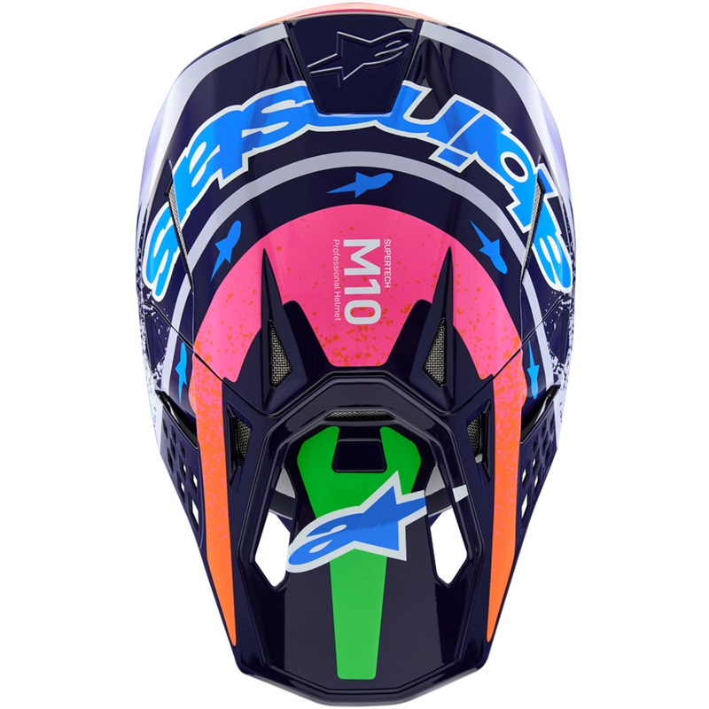 Κράνος Alpinestars Supertech S-M10 Limited Edition Records Motocross Γκρι