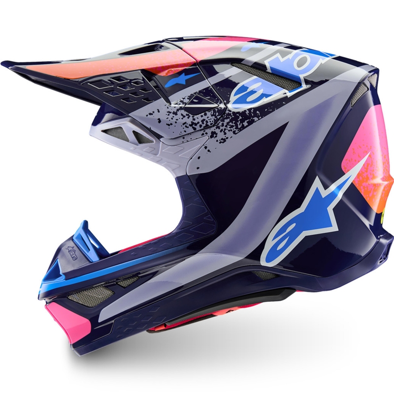 Κράνος Alpinestars Supertech S-M10 Limited Edition Records Motocross Γκρι