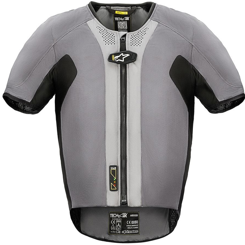 Γιλέκο αερόσακου Alpinestars TECH-AIR®5 V2 με σύστημα γκρι-μαύρο