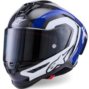 Κράνος μοτοσικλέτας Alpinestars Supertech R10 Arius full face μαύρο-μπλε-άσπρο