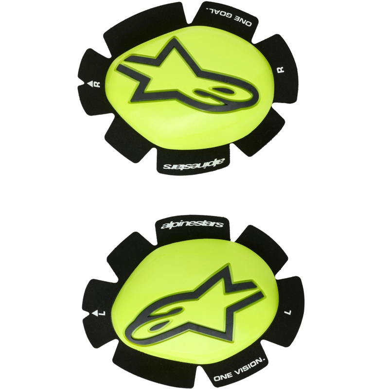 Συρόμενα Alpinestars GP Plus 2 τεμάχια φθορίζοντα κίτρινα-μαύρα