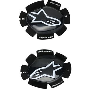 Συρόμενα Alpinestars GP Plus 2 τεμάχια μαύρο-λευκό