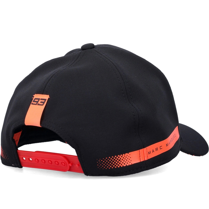 Τεχνικό Καπέλο Μπέιζμπολ Ducati Marc Marquez 93 Patch μαύρο