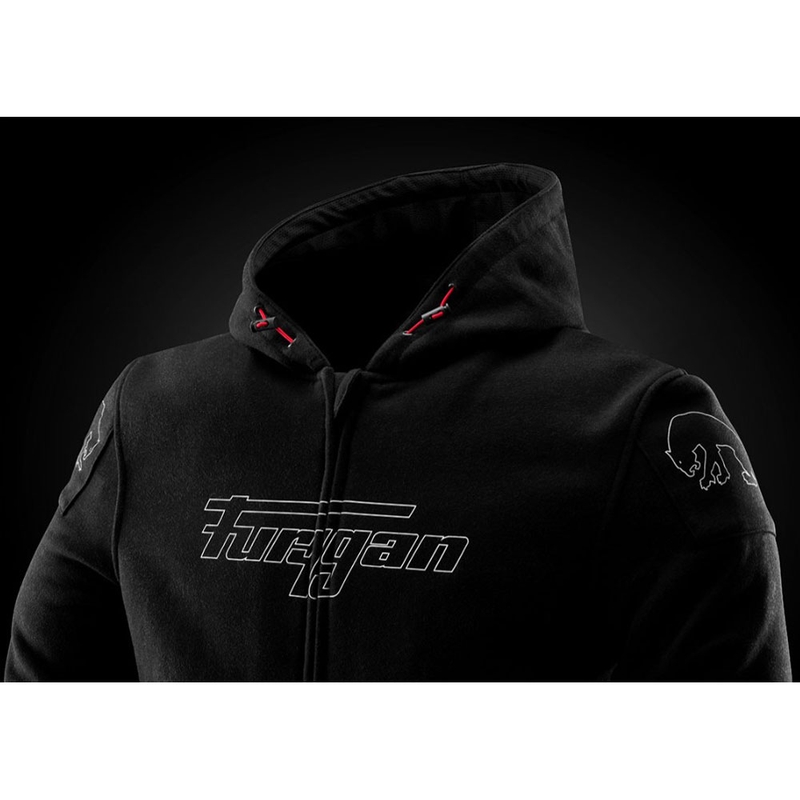 Μπουφάν μοτοσικλέτας Furygan Livio X Kevlar® μαύρο-λευκό