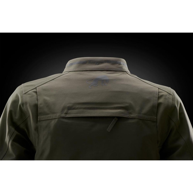 Γυναικείο μπουφάν μοτοσικλέτας Furygan Sarah Trooper σε χακί πράσινο