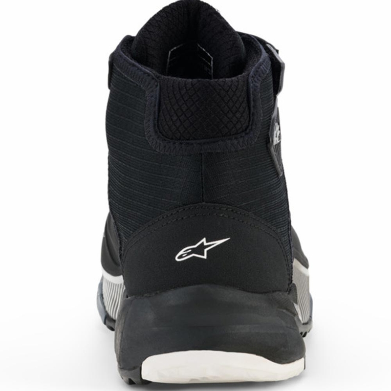 Γυναικείες μπότες μοτοσικλέτας Alpinestars Stella CR-X Drystar μαύρο-γκρι-λευκό