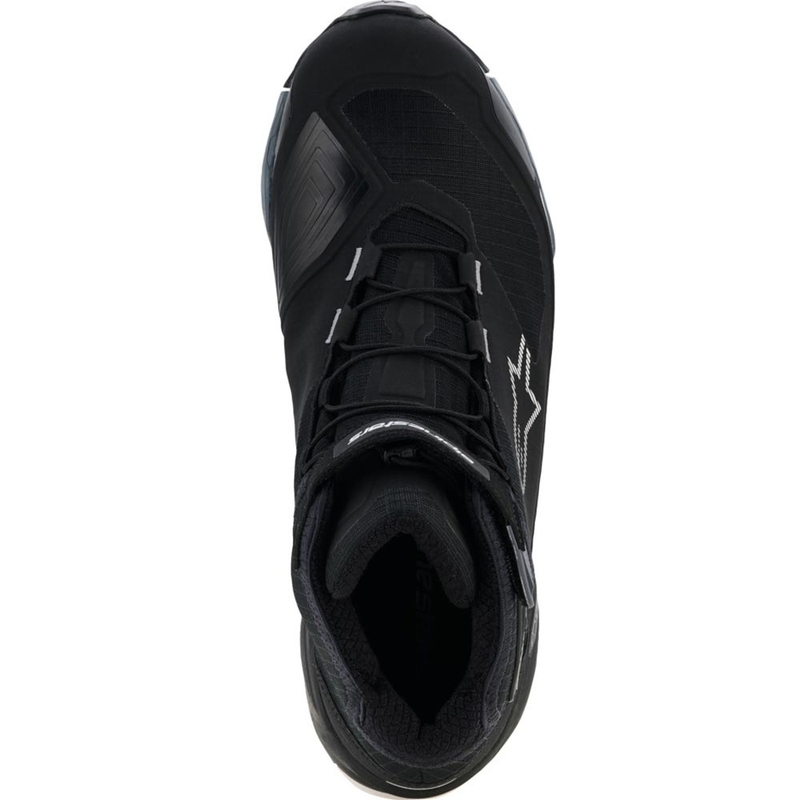 Γυναικείες μπότες μοτοσικλέτας Alpinestars Stella CR-X Drystar μαύρο-γκρι-λευκό