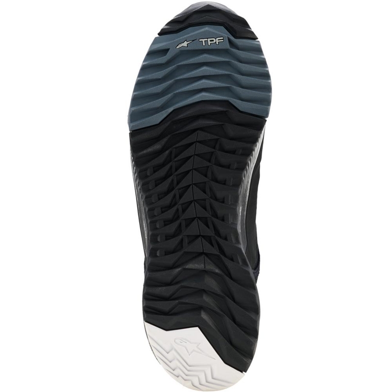 Γυναικείες μπότες μοτοσικλέτας Alpinestars Stella CR-X Drystar μαύρο-γκρι-λευκό