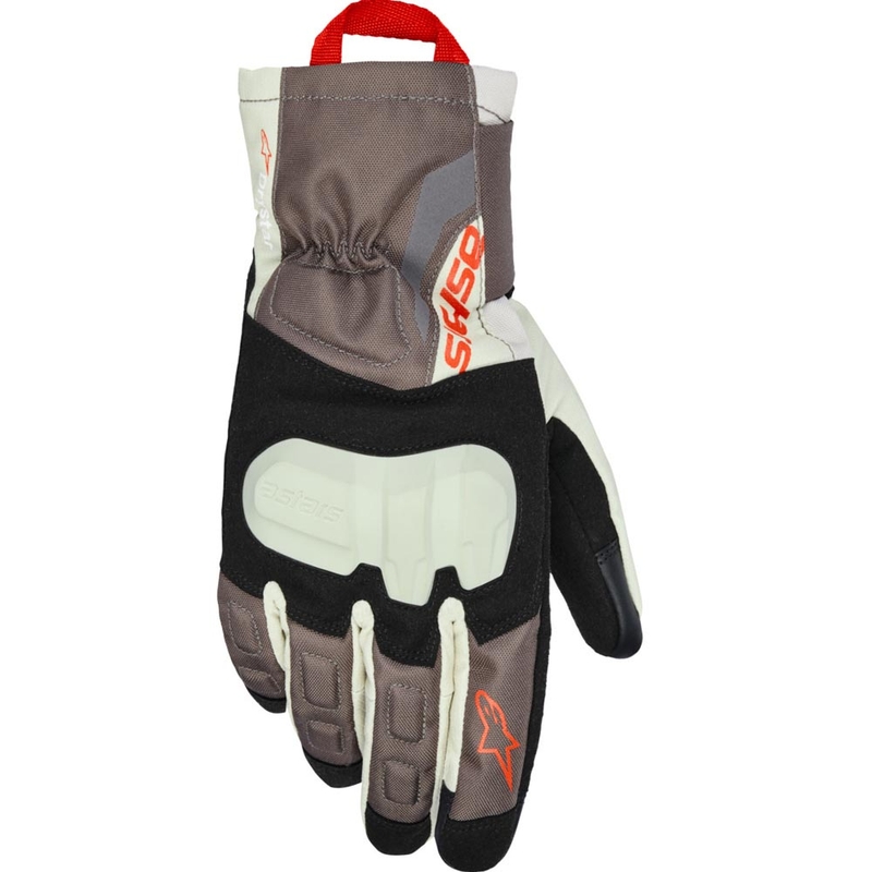 Γάντια μοτοσικλέτας Alpinestars XT-3 Drystar με μόνωση, σκούρο καφέ-άμμο-μαύρο-πορτοκαλί