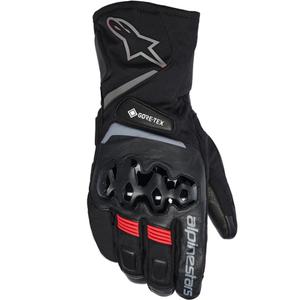 Γάντια μοτοσικλέτας Alpinestars WT-8 GORE-TEX® με μόνωση, μαύρο-κόκκινο